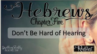 Hebrews 5:1-4 part 1