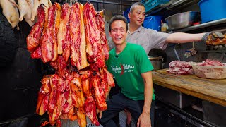 King of Roast Goose!! ⭐️ Insane BBQ Meat Tour in Hong Kong!!