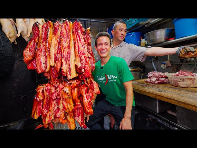 Extreme BBQ in Hong Kong!! Juiciest Char Siu + Michelin Star ⭐️ Roast Goose! class=