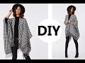 DIY// How To Make A Poncho (Easy Sewing)