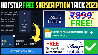 How To Get Free Disney + Hotstar Subscription | Disney Hotstar Subscription Free 2024 screenshot 4