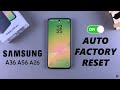 How To Enable Auto Factory Reset After 20 Failed Unlock Attempts On Samsung Galaxy A36/A26/A56