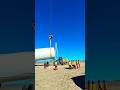 How are wind tower erected? #short