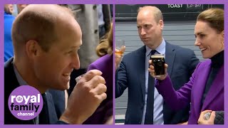 Will And Kate Practise Their Irish Vocab... Sláinte