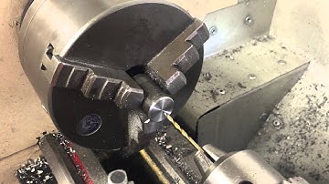 Turning / drilling off centre in a 3 jaw lathe chuck. Eccentric turning / drilling.