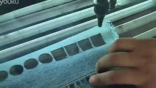 Denim laser cutting machine ,laser cut jeans fabric ,Jeans fabric laser cutter