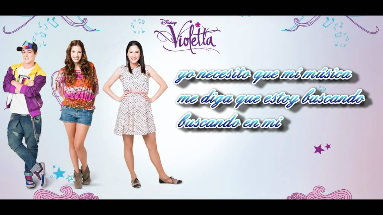 Violetta -  Algo Suena En Mi (Letra)