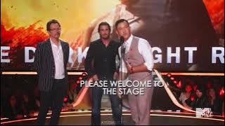 Ladies and gentlemen please welcome to the stage Mr. Christopher Nolan