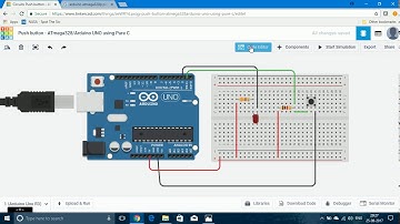 Push button - Programming Arduino UNO/AVR ATmega328P using Pure C (Tutorial)