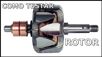 Qual a função do rotor do alternador?