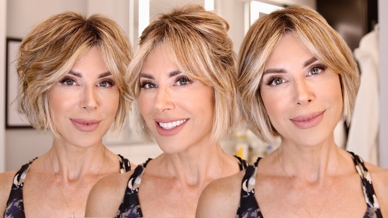 4 Ways to Style a Short Bob Haircut | Dominique Sachse