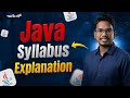 Java Course Syllabus in Telugu 