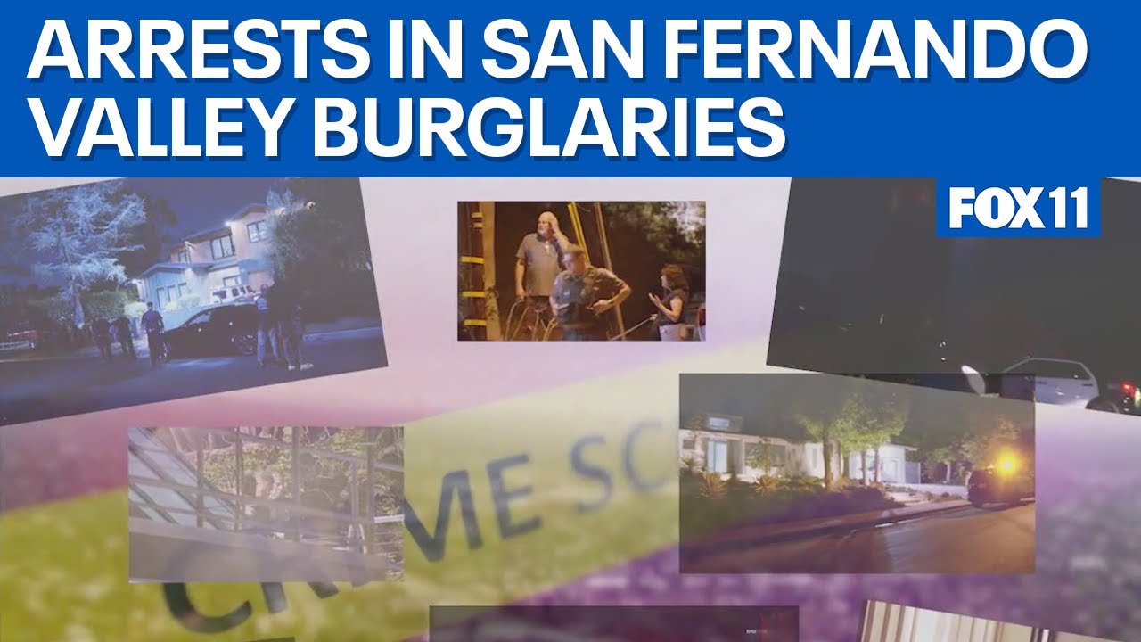 San Fernando Valley crime spree: LAPD announces 2 arrests