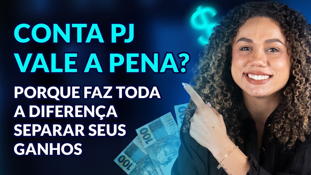 CONTA PJ vale a pena? Porque faz TODA a diferença separar seus ganhos