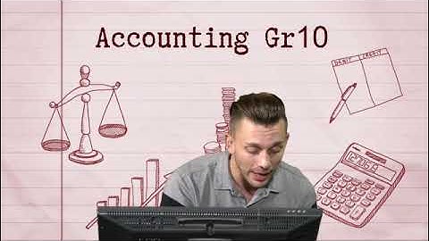 1001 Gr10 Acc Bookkeeping of a Sole Trader