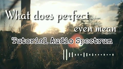 Cara Membuat Audio Spectrum di Android Dengan Mudah