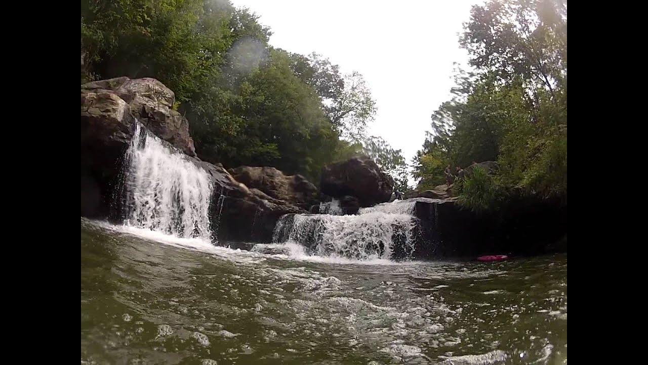 blue hole pa 9112 me tall fall YouTube