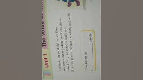 Moral Values, Class-5, Lesson-1,  The Value of Time