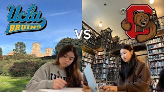 UCLA VS. CORNELL: day in the life