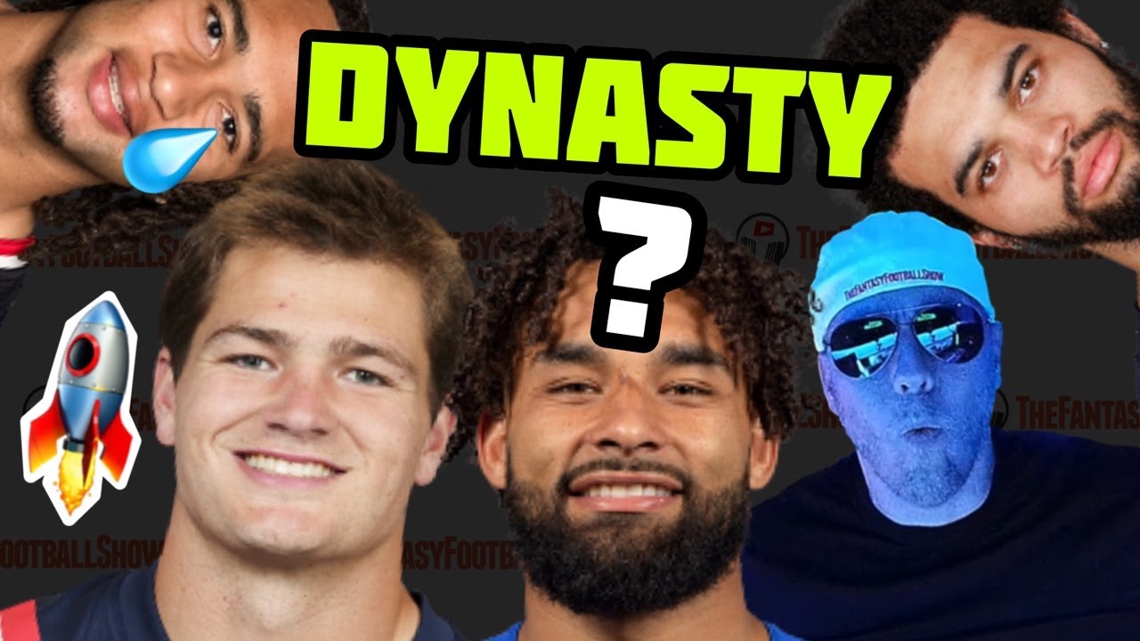 Dynasty: Drake Maye? .. Kyren, Caleb.. Nico Collins, Hendy?