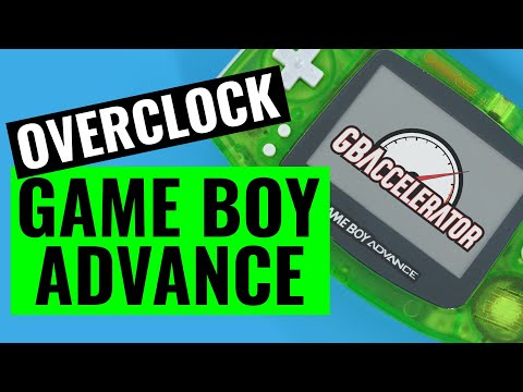 Overclock Game Boy Advance! (GBAccelerator Installation Tutorial)