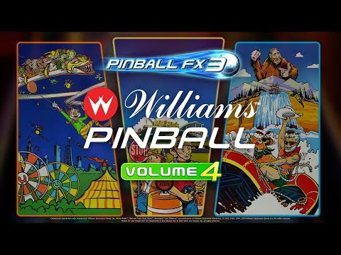 Williams Pinball Volume 4 – Launch Trailer