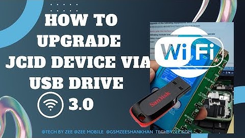 How to Upgrade JCID  Device V1SE 3.0 WiFi version in Urdu / Hindi