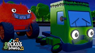 Baby Truck's Halloween Tricks｜Gecko's Garage｜Children's Music｜Trucks For Kids｜Gecko's Songs