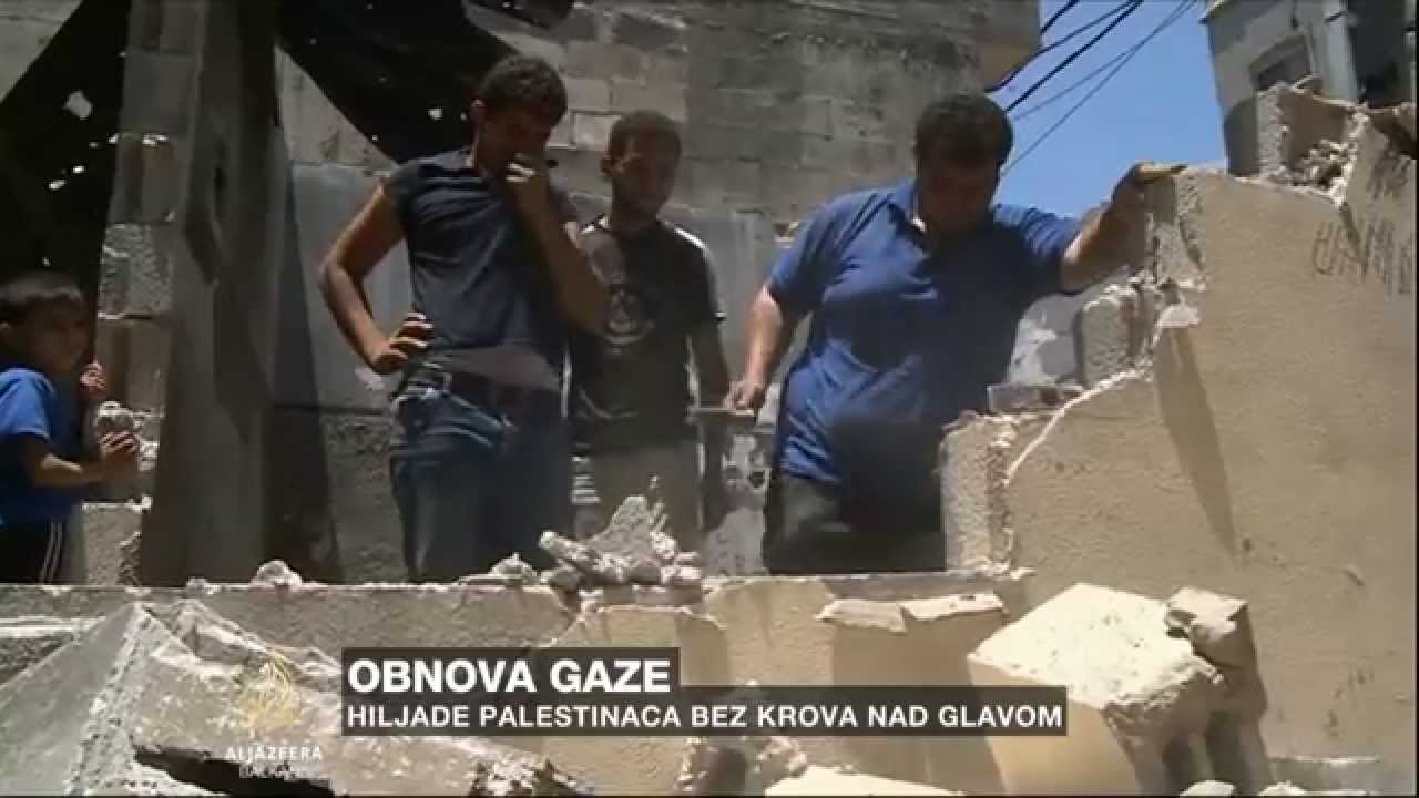 آلاف الفلسطينيين بلا مأوى