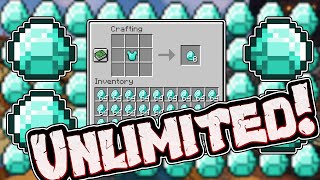 How To GET Unlimited DIAMONDS in SURVIVAL MINECRAFT! (EASY!) screenshot 1