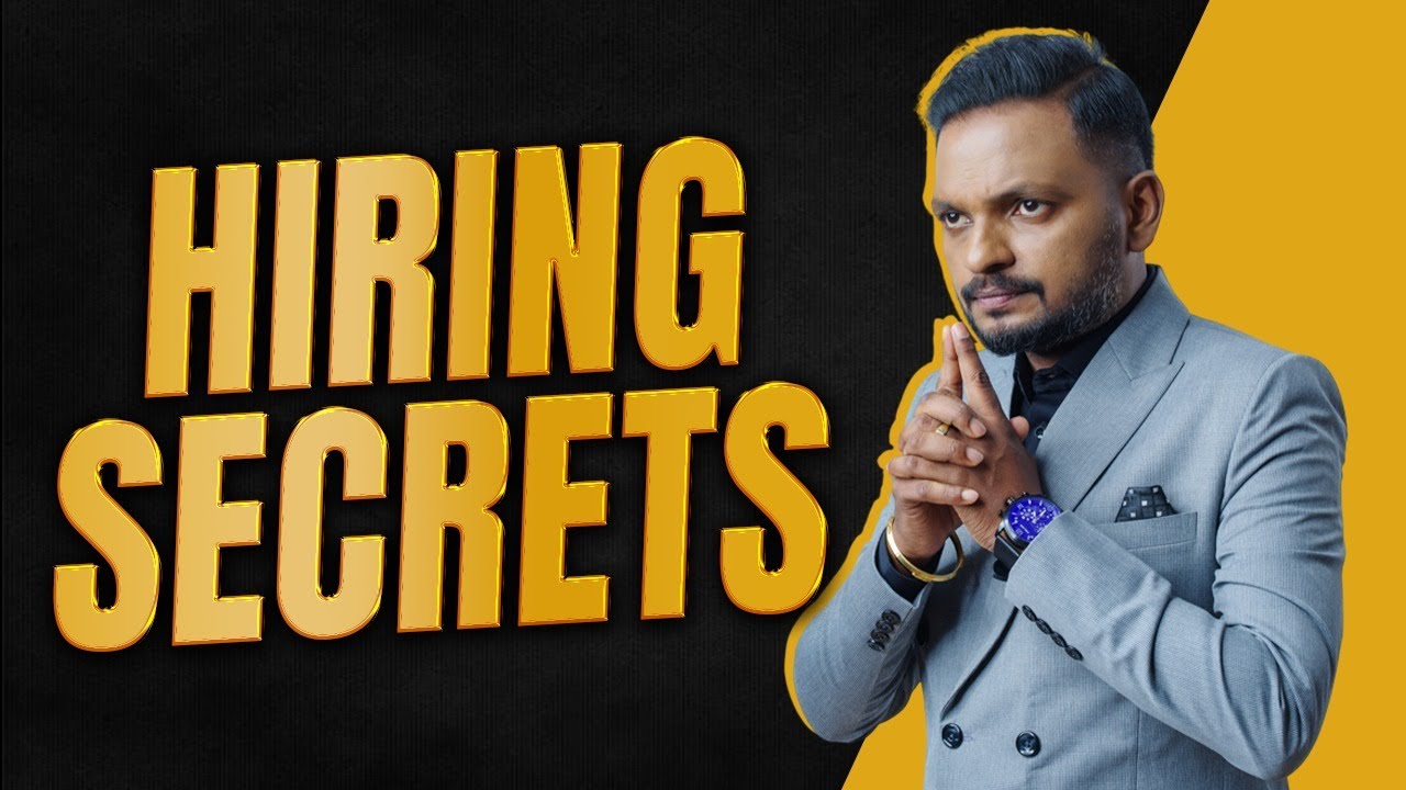 HIRING SECRETS | Dr. ANIL BALACHANDRAN | Dr. അനിൽ ബാലചന്ദ്രൻ