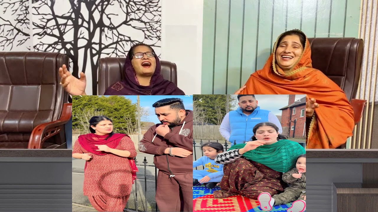 Punjabi Couple Talvir & Tran Funny Video😂 Has Has Kamle Ho Gay 🤣🤣🤣 Pak Girls Funny Reaction 
