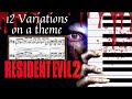 12 Piano Variations on a Theme from Resident Evil 2 / Biohazard 2  🎹🧟‍♂️