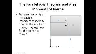 A2.8 The Parallel Axis Theorem - Video Lecture - JPM