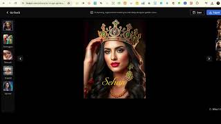 How to Create AI Name Image || Freepik vs Bing AI || Matchless results #bingai #aiphotoeditingviral screenshot 3