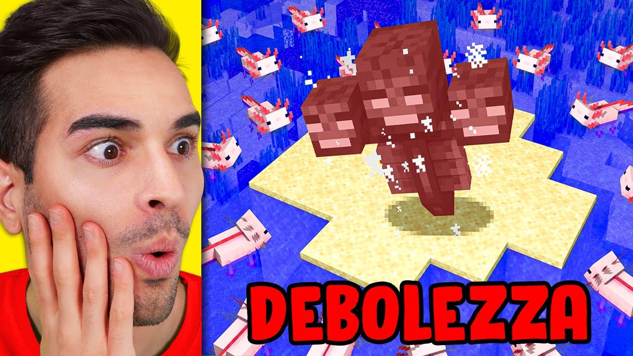 I PUNTI DEBOLI DEI MOB DI MINECRAFT