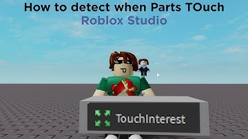 How to Detect when Parts Touch - Roblox Studio