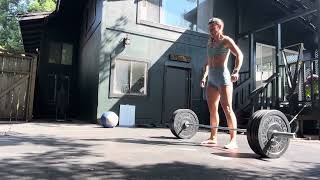 “HAND OFF” WOD - Lisa (7:38 Rx)
