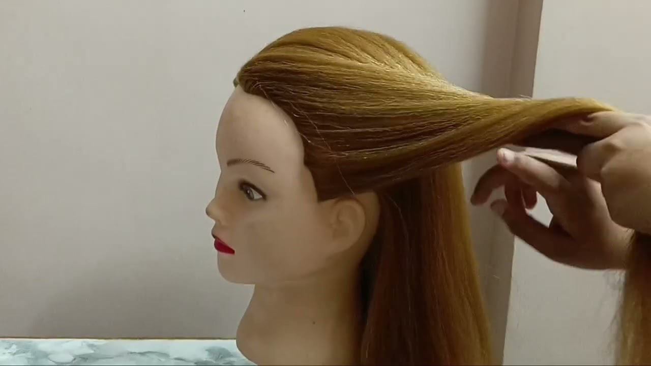 Amazing Bun Hairstyle For Reception 