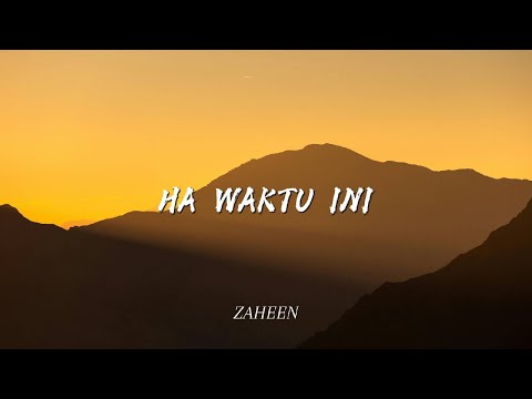 ZAHEEN HA WAKTU INI COVER