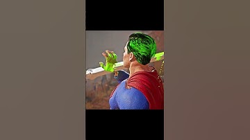 T-800 Fatality On Superman #shorts #mk1 #gaming