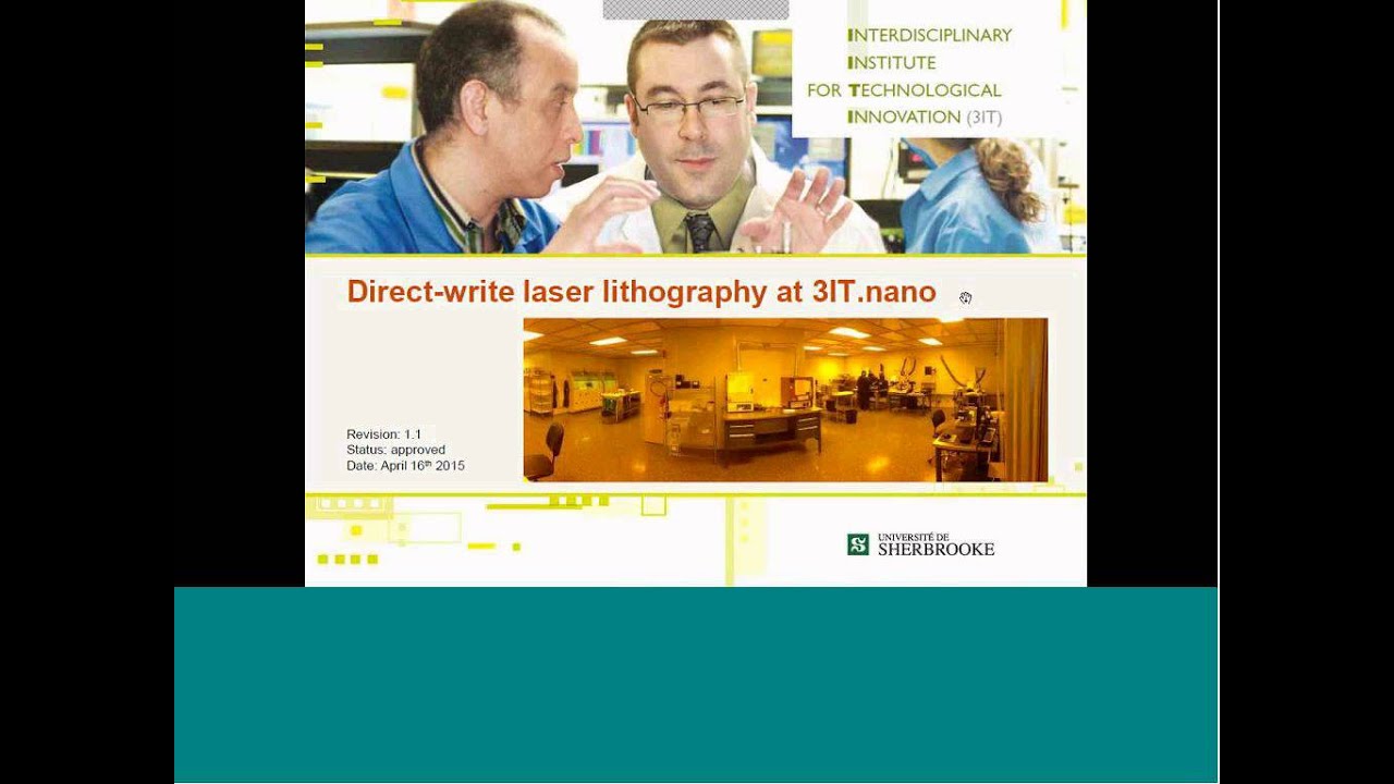 Advanced Lithography Services for Academic and Industry R&D  20150416 1800 1 1