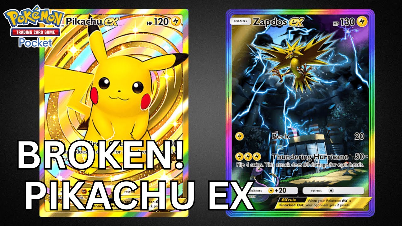 Best Deck in the Game? Pikachu EX Gameplay & Decklist | Pokemon TCG Pocket