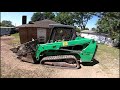 cutting up big maple wood!