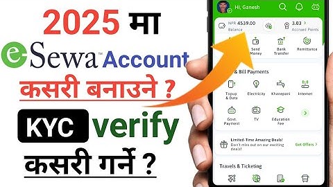 eSewa Account Kasari Banaune? || How to create and verify eSewa account In 8 Minutes? 2025
