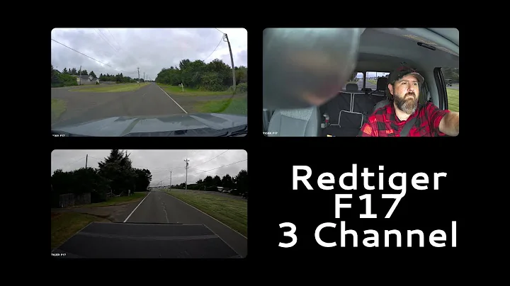 REDTIGER F17 4K 3 Channel Dash Cam