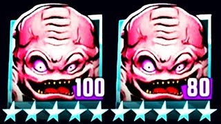 LEVEL 100 KRAANG (CLASSIC) vs PLATINUM KRAANG BOSS (TMNT LEGENDS)