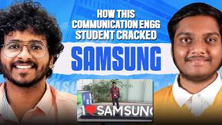 How this communication student cracked SAMSUNG Semiconductors as VLSI Engineer || English Subtitles