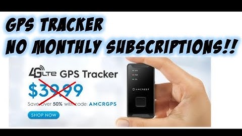 Using a GPS tracker under $30 and no monthly fees!! #GPS
