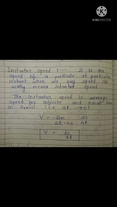 Instantaneous Speed Physics What Is Instantaneous Speed instantaneous-speed-physics-what-is-instantaneous-speed